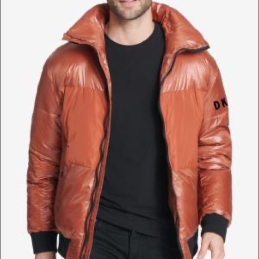 Men's DKNY Puffer Bomber Jacket